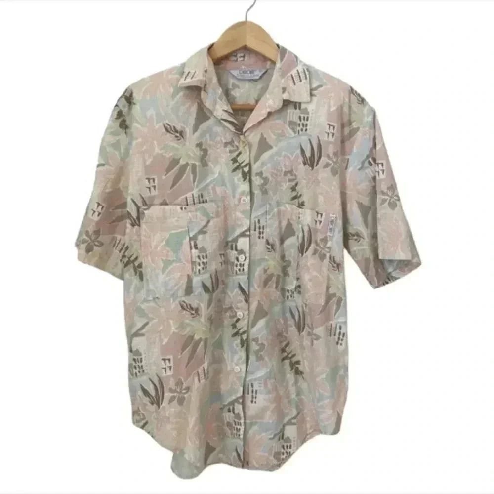 Cherokee Womens Vintage Button Down Shirt